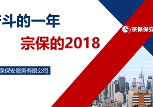 奮斗的一年，宗保的2018