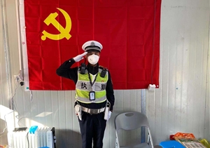 我是黨員，就應該“戰疫”在一線(xiàn) ——宗保公司參與疫情防控一線(xiàn)工