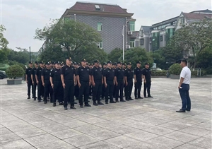 浙江民泰公司組織隊列小教員培訓